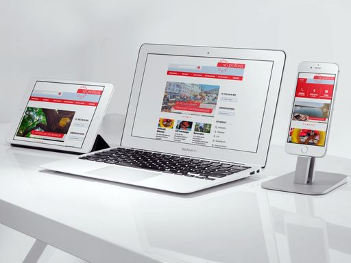  Neue, optimierte Website der Stadt St. Pölten
online - als erst zweite österreichische Landeshauptstadt - nach
Klagenfurt – mit Responsive Design gestaltet