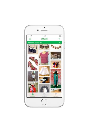 Vorschau Bild von BILKD zu OTS - Die gratis Flohmarkt-App Shpock ist für iOS und
Android erhältlich