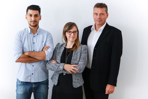 Vorschau Bild von v.l.n.r.: Teoman Tiftik, Barbara Litschauer, Robert Babel