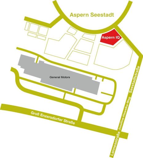  Lageplan Aspern IQ - Technologiezentrum