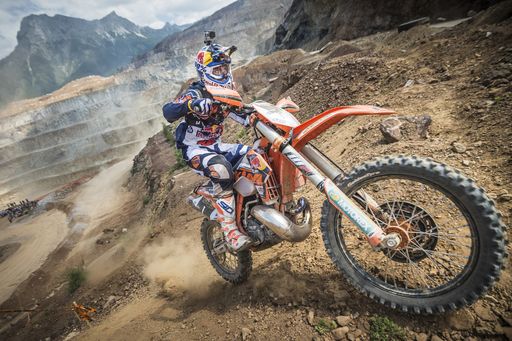  Jonny Walker performs at the Red Bull Hare Scramble
2015 in Eisenerz, Austria on June 7th, 2015.