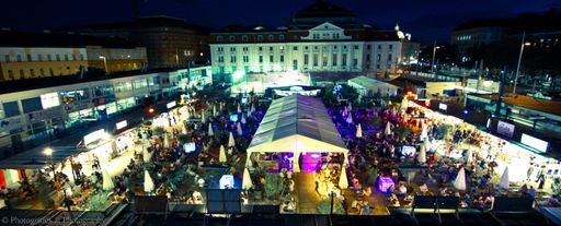  Panorama Foto von SandintheCity bei Nacht