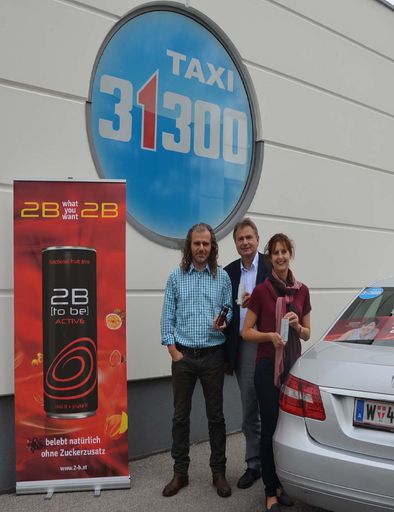  2B Functional Fruit Drink Promotion mit Taxi 31300