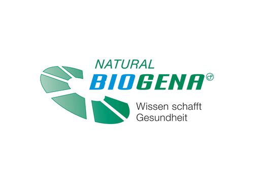 Biogena Logo im A4-Format mit entsprechendem Slogan