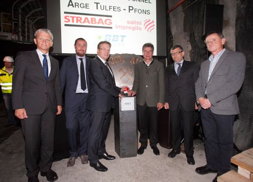 Vorschau Bild von Andrehfeier Brenner Basistunnel