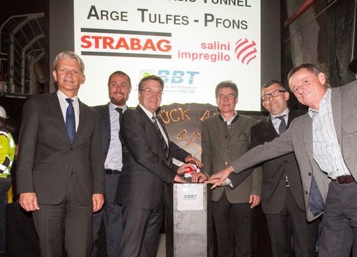 Vorschau Bild von Andrehfeier Brenner Basistunnel