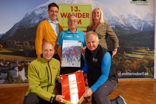  Im Bild v.l.: Michael Obermoster, Franz
Kirchweger, Leni Gassner, Roland Rauch, Christian Wörister.