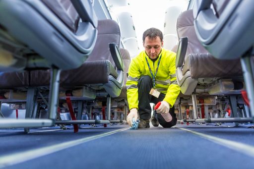 Vorschau Bild von Flugzeuginnenreinigung durch ISS