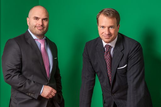  Gregor Schönstein (re.) gemeinsam mit Bernhard Nagiller (li.)