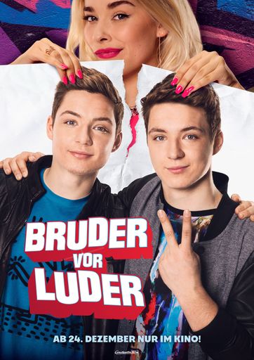 BRUDER VOR LUDER Kinoplakat.