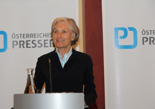 Irmgrad Griss zieht anlässlcih des Jubiläums "Fünf
Jahre Presserat" Bilanz