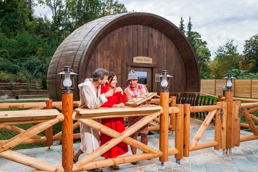 Vorschau Bild von Most-Fassl, das wohl größte Mostfass der Welt
wird als Event-Sauna betrieben.