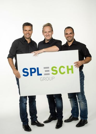 Vorschau Bild von Bündeln ihre Unternehmen in der SPLESCH Group:
Didi Tunkel, Thomas Kenyeri, Lukas Schütz.