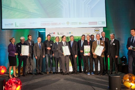 Verleihung des Staatspreises - Gruppenbild aller Preisträger