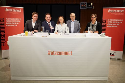 Vorschau Bild von OTSconnect: Branchentalk zum Thema: „Das Geschäft
mit dem Schockeffekt – Heiligt der Zweck die Mittel?“ am Mittwoch,
21. Oktober 2015, im RadioKulturhaus.