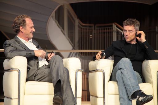 Vorschau Bild von Stararchitekt Matteo Thun im Gespräch mit
MIT-Professor Carlo Ratti