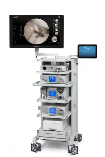 So genannter "4K Monitor" für die Arthroskopie.