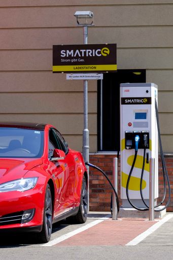 SMATRICS High-Speed-Ladestation