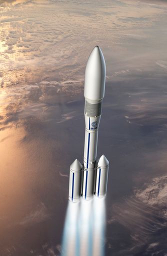  Simulation Ariane 6 Rakete für Weltraumforschung