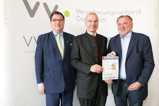  http://www.apa-fotoservice.at/galerie/7260 Im Bild
v.l.n.r.: Dr. Louis Norman-Audenhove (VVO-Generalsekretär), Dr.
Wolfram Littich (VVO Vize-Präsident), Dr. Josef Kubitschek
(VKI-Geschäftsführer)
