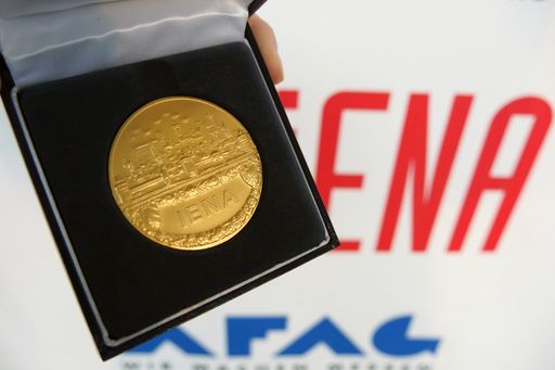 Goldmedaillie der iENA