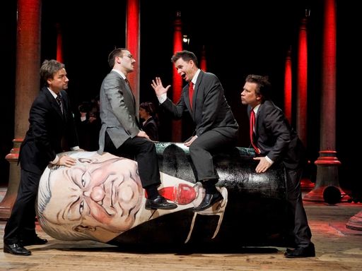 CHODORKWSKI Oper von Kristine Tornquist (Libretto, Regie) und
Periklis Liakakis (Musik)