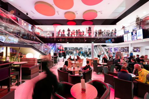 Vorschau Bild von Der Gastro-Bereich im neuen Cineplexx Linz