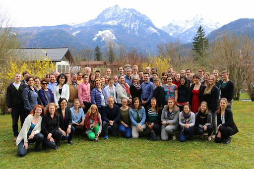 Fulbright StipendiatInnen aus den USA und
Österreich während des Fulbright Seminar in American Studies in
Strobl, Mai 2015.