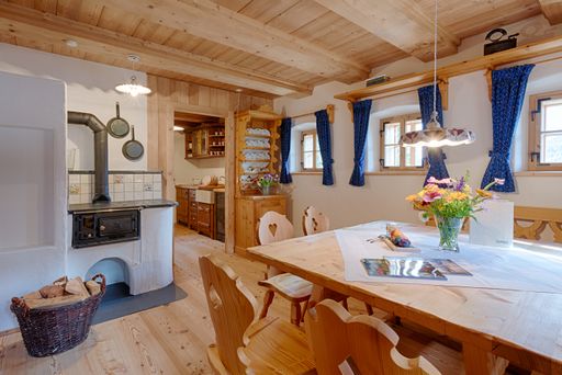  Küche des Bauernhaus im Dorfteil Kleeangerle