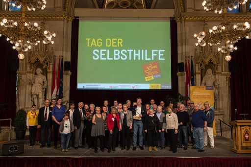 Über 80 Selbsthilfegruppen feierten im Wiener
Rathaus beim Tag der Selbsthilfe auch das Jubiläum "30 Jahre
Selbsthilfe-Unterstützung in Wien".