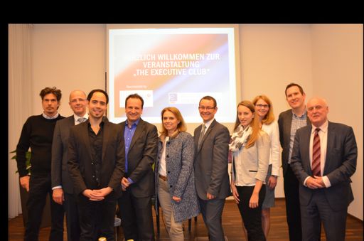 TeilnehmerInnen am Executive Club Meeting