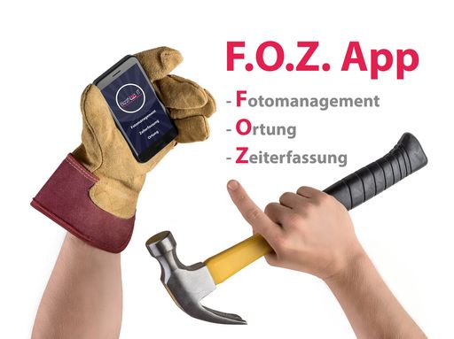  Universalapp für Foto- und Dokumentenmanagement, Ortung,
Zeiterfassung