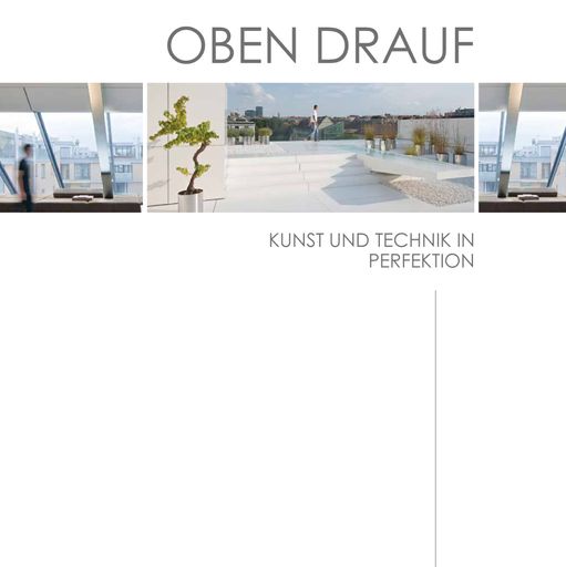  Buchcover „OBEN DRAUF – Wiens schönste Dachausbauten"