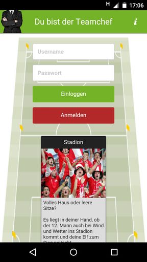 Aufstieg in die nächste Liga: „Du bist der
Teamchef“ launcht App