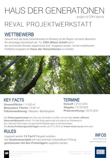  Ausschreibung Wettbewerb "Haus der Generationen"