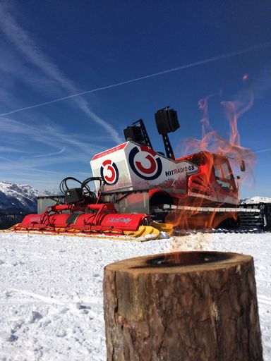 Am 14.2. macht der Ö3 Pistenbully im Ski Juwel
Alpbachtal Wildschönau Station.
