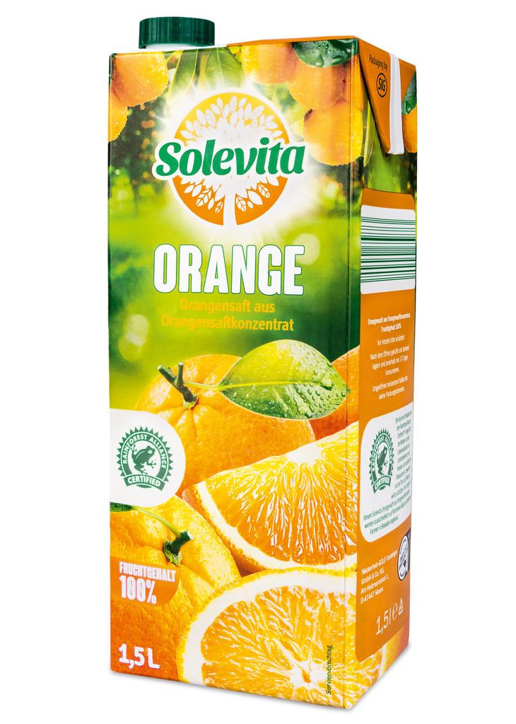 Auf dem Weg nach Zertifizierter Orangensaft bei Lidl Österreich