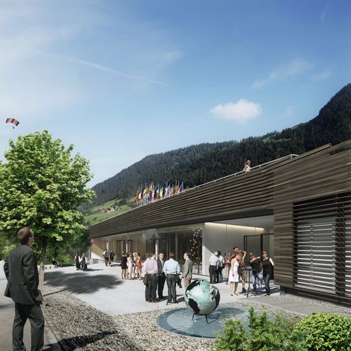 Vorschau Bild von Congress Centrum Alpbach: neuer Haupteingang ©
CCA