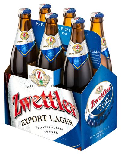 Vorschau Bild von Zwettler Export Lager im praktischen 6er Tray