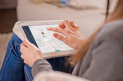  Die Onlinekasse kann überall verwendet werden, egal ob
Smartphone, Laptop, PC oder Tablet.