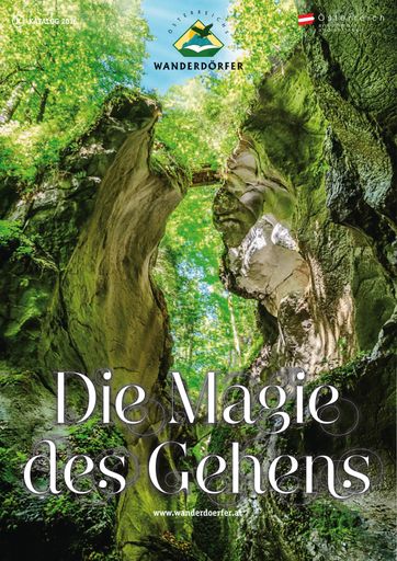 Cover "Die Magie des Gehens 2016"