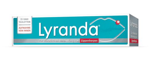 Lyranda® - exklusiv in der Apotheke: 1 Packung (15 Kautabletten)
€ 13,95