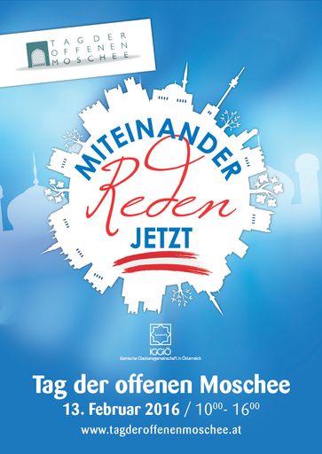 Flyer - Tag der offenen Moschee 2016