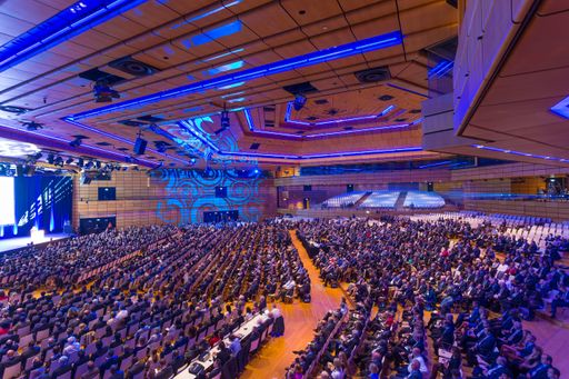 Vorschau Bild von Saal ABC Kongress mit TeilnehmerInnen