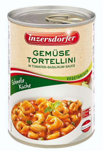  Produktrückruf: Inzersdorfer warnt vor dem Verzehr
des Produktes „Gemüsetortellini mit Tomatensauce“
