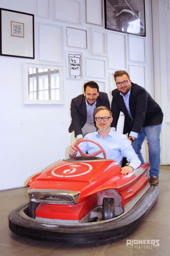 Vorschau Bild von Investment Managers von Pioneers Ventures mit dem CEO von Parkbob