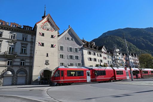 Vorschau Bild von Arosabahn vor Obertor Chur