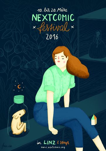  Offizielles Festivalsujet NEXTCOMIC 2016 von Frau
Isa
