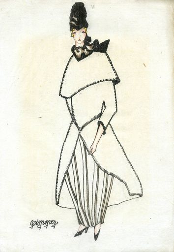  Eduard Josef Wimmer-Wisgrill, Mode Wien 1914/15,
Wien, 1914–1915, Linolschnitt