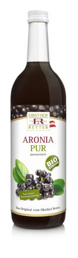  Die Aronia-Beere wird in Osteuropa seit langem als Heilmittel
geschätzt. Denn sie verfügt über außergewöhnliches Schutzpotential
gegenüber freien Radikalen. Nach dem Grantapfel bringt der Obsthof
Retter nun die nächste Superfrucht in die Flasche.